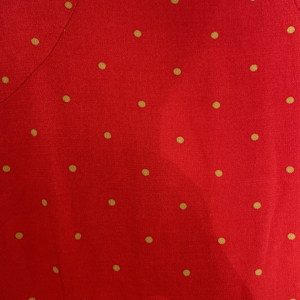 Free People All Yours Spot Mini Dress Sz 10 - Picture 12 of 15